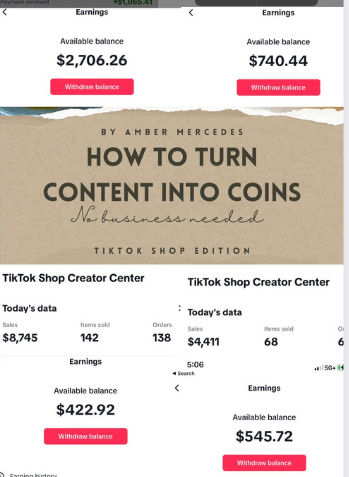 HOW TO TURN CONTENT INTO COINS: TIKTOK SHOP CREATOR
