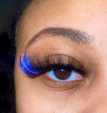 BLUE GLITZ (Med. Length Lash)
